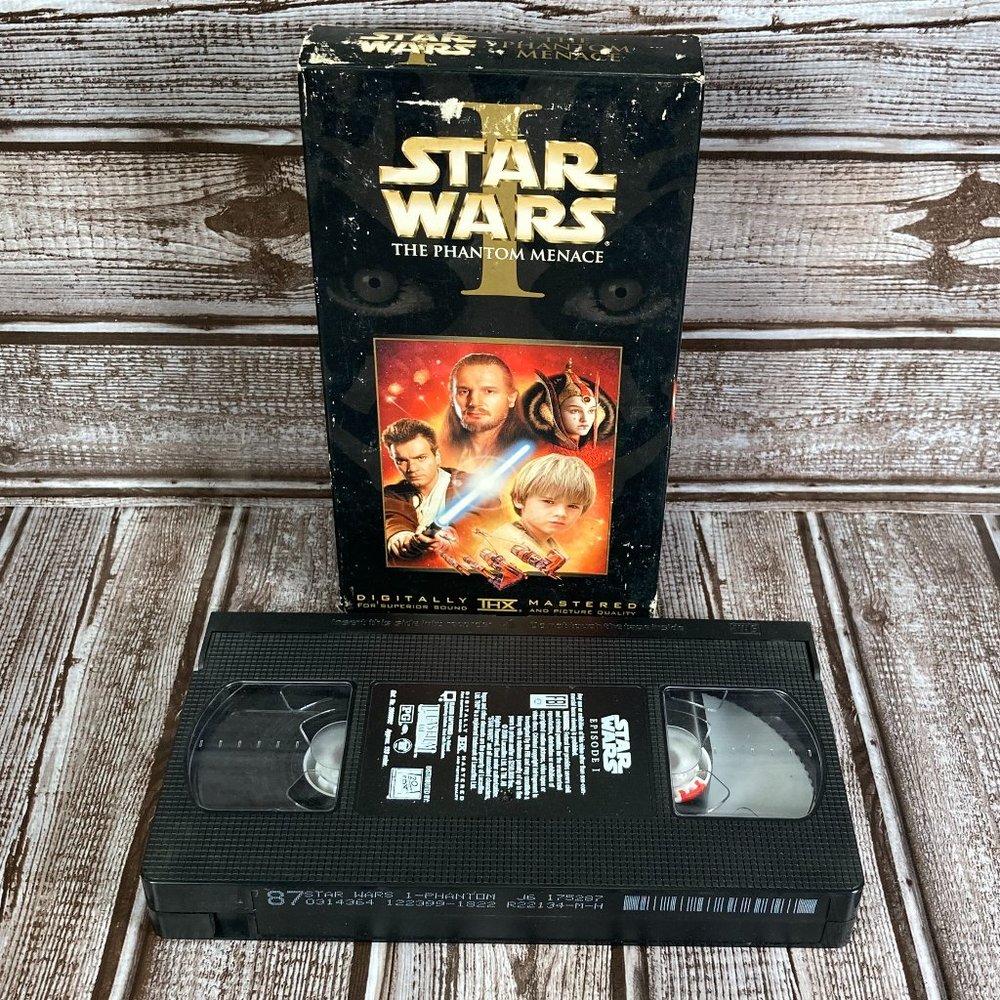 STAR WARS Episode 1 The Phantom Menace VHS Tape 20